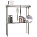 Alfresco Grills Stainless Steel High Shelf with Pot Rack for 30 Inch Versa Sink