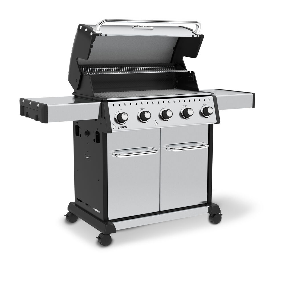 Broil King Baron S520 Pro 5 Burner Freestanding Propane Gas Grill