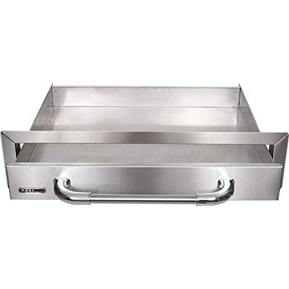 Bull BBQ 26 Inch Stainless Steel Slim Single Access Drawer