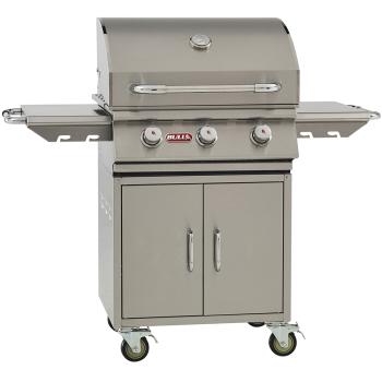 Bull BBQ Steer Premium 25 Inch 3 Burner Freestanding Propane Gas Grill 69101 Angle Right350