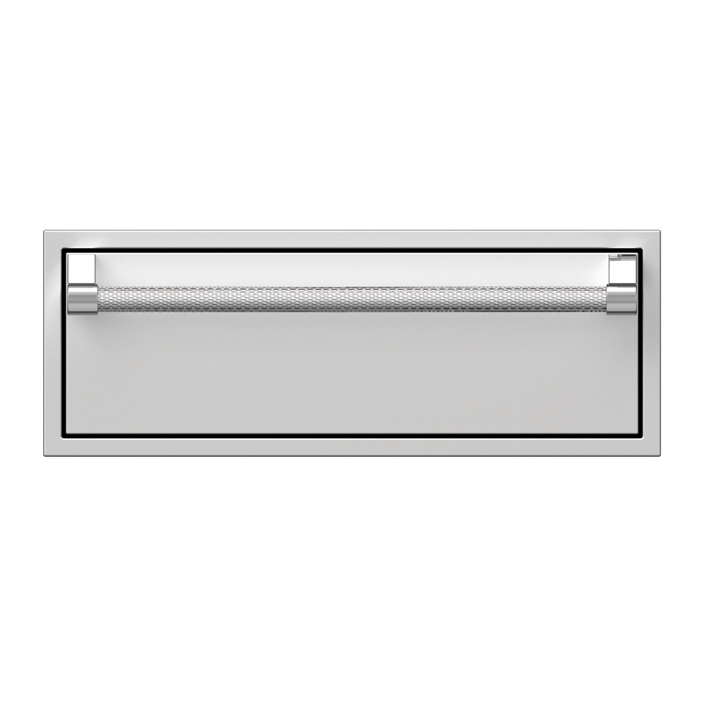 Hestan 30 Inch Stainless Steel Single Storage Drawer   Steeletto