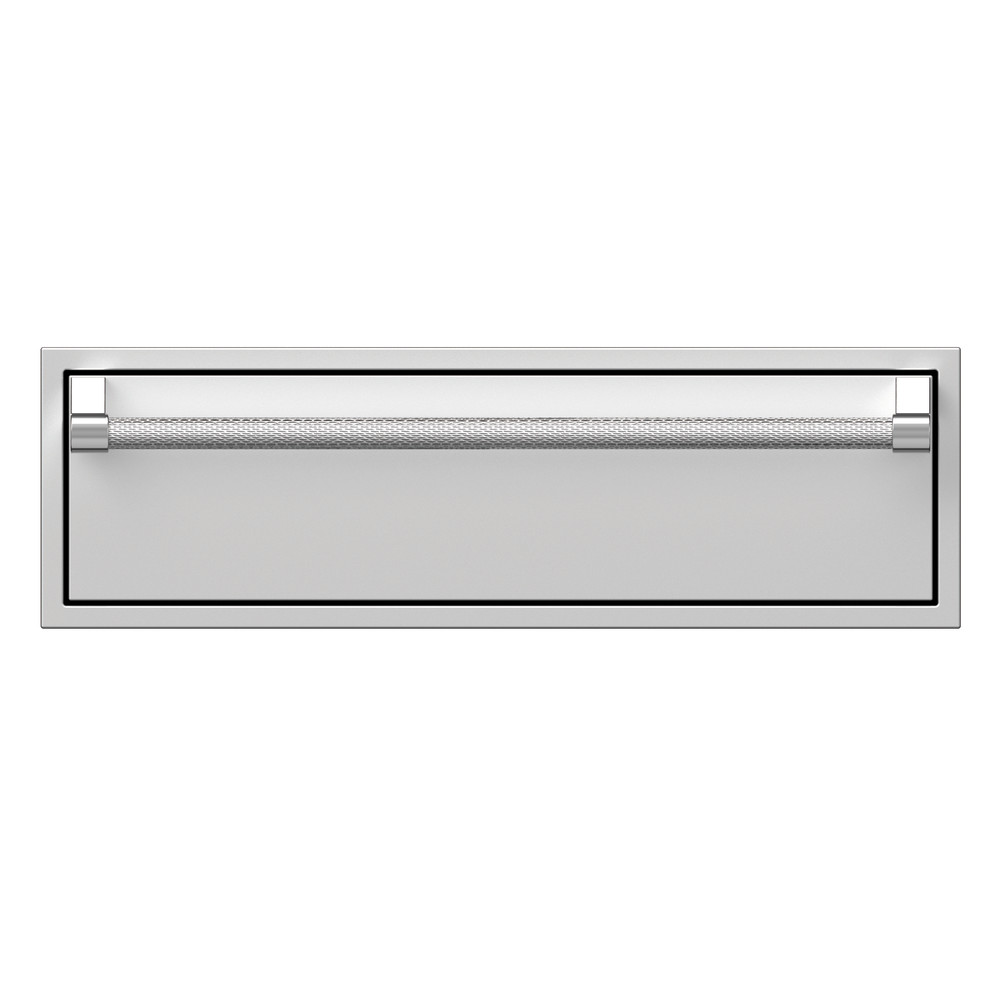 Hestan 36 Inch Stainless Steel Single Storage Drawer   Steeletto