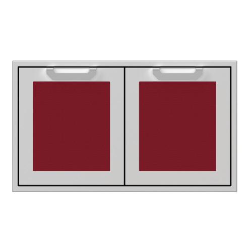 Hestan 36 Inch Stainless Steel Double Access Door   Tin Roof