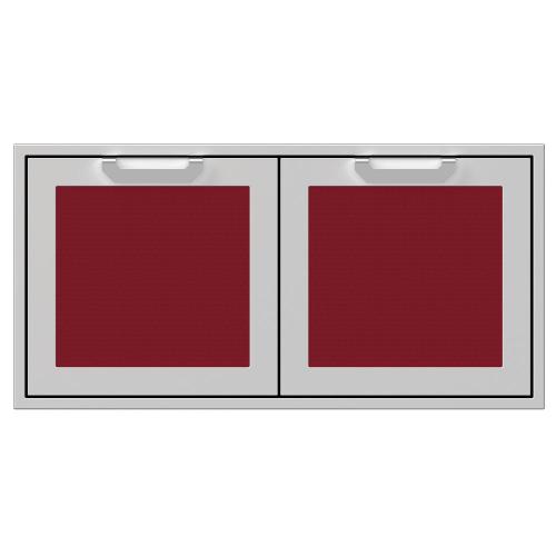 Hestan 42 Inch Stainless Steel Double Access Door   Tin Roof