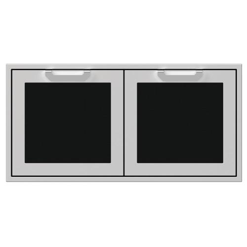 Hestan 42 Inch Stainless Steel Double Access Door   Stealth