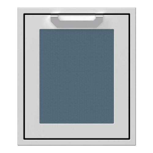 Hestan 18 Inch Stainless Steel Left Hinged Vertical Single Access Door   Pacific Fog