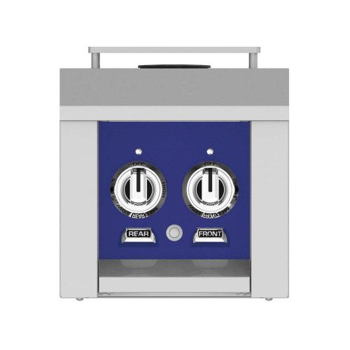 Hestan 30000 BTU Built In Natural Gas Double Side Burner with Stainless Steel Lid   Prince