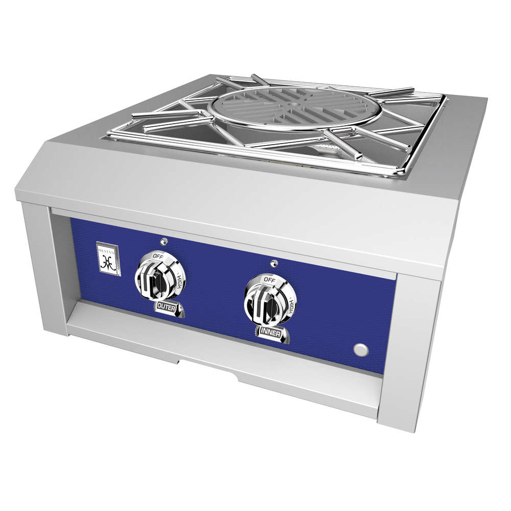 Hestan 70000 BTU Built In Natural Gas High Performance Power Burner with Wok Ring  and  Stainless Steel Lid   Prince