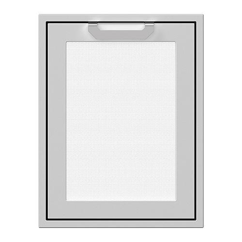 Hestan 20 Inch Roll Out Double Stainless Steel Trash and Recycle Center   Froth