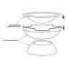 Prism Hardscapes Falo 21 Inch Wood Burning Round Fire Bowl   Pebble Beach