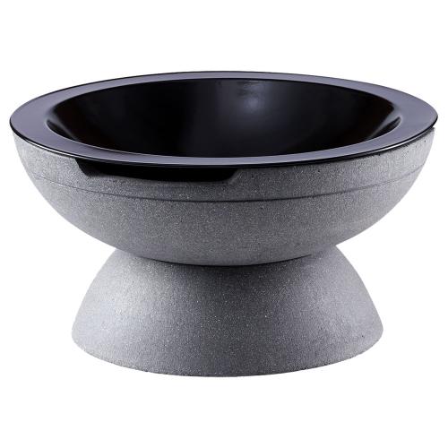 Prism Hardscapes Falo 21 Inch Wood Burning Round Fire Bowl   Pebble Beach