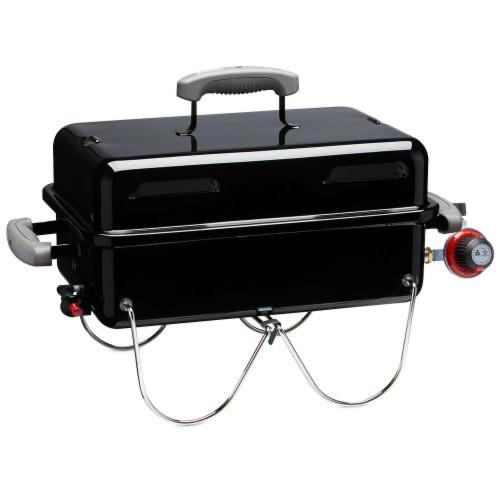 Weber Grills Go Anywhere 6500 BTU Portable Gas Grill   Black