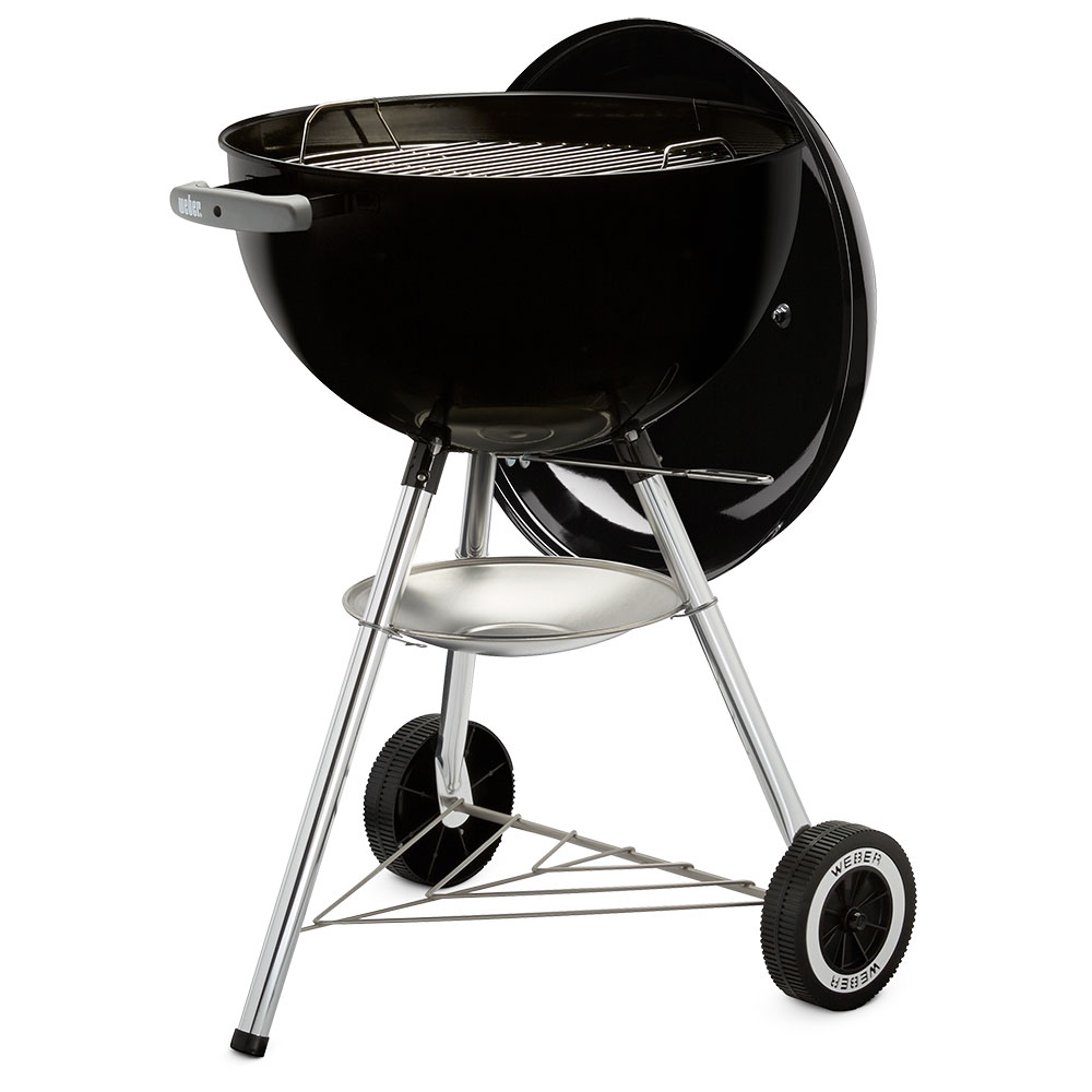 Weber Original Kettle 18-in W Black Kettle Charcoal Grill in the Charcoal  Grills department at