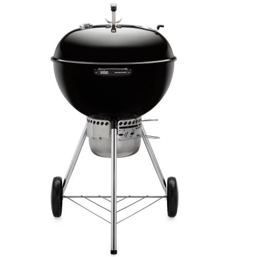 Weber Grills Master Touch 22 Inch Charcoal Grill with Gourmet BBQ System Cooking Grate   Black