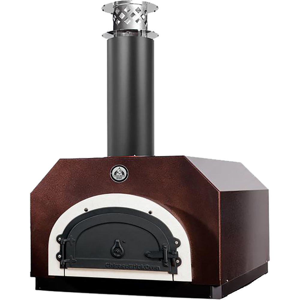 Chicago Brick Oven CBO 500 Countertop Wood Fired Residential Outdoor Pizza Oven   Copper