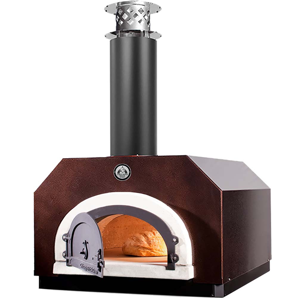 Chicago Brick Oven CBO 500 Countertop Wood Fired Residential Outdoor Pizza Oven   Copper