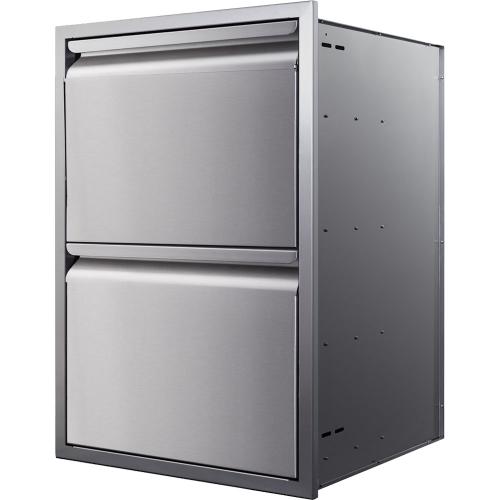 Memphis Grills 21 Inch Double Access Drawer with Soft Close