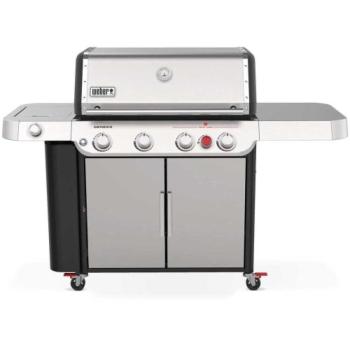 Weber Grills Genesis S 435 Propane Gas Grill with Sear Burner and Side Burner Stainless Steel 36400001350