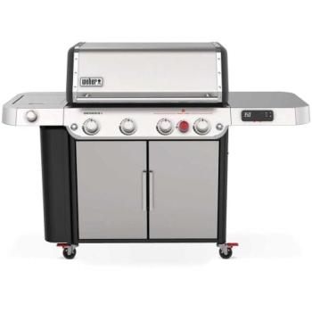 Weber Grills Genesis SPX 435 Propane Gas Smart Grill with Sear Burner and Side Burner Stainless Steel 36800001350