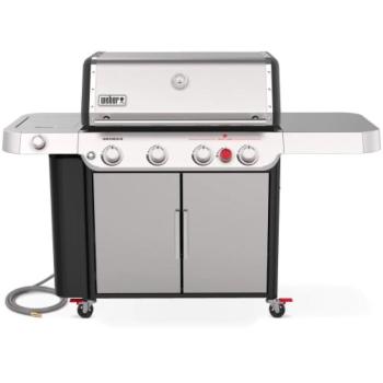 Weber Grills Genesis S 435 Natural Gas Grill with Sear Burner and Side Burner Stainless Steel 38400001350