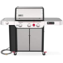 Weber Grills Genesis SX 335 Natural Gas Smart Grill with Sear Burner and Side Burner Stainless Steel 37600001250