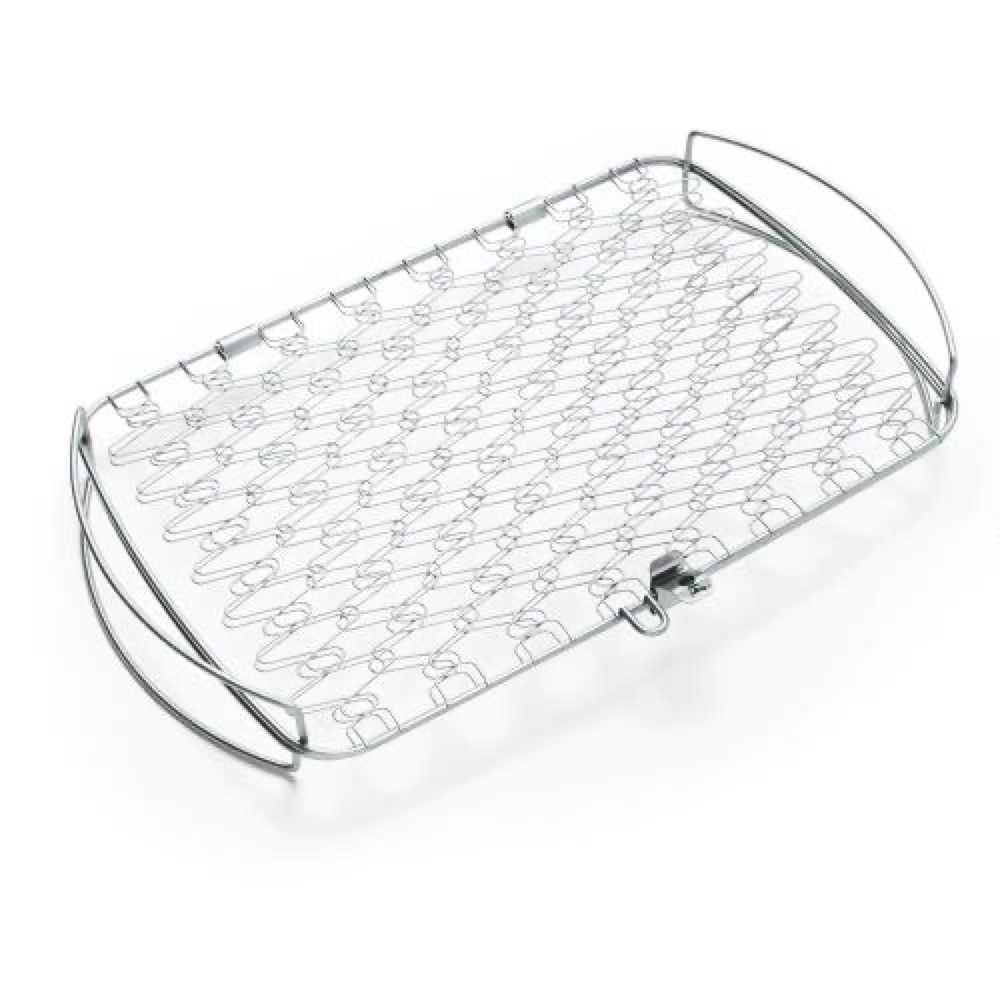 Weber Grills Large Stainless Steel Grill Basket