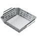 Weber Grills Deluxe Small Stainless Steel Vegetable Grill Basket