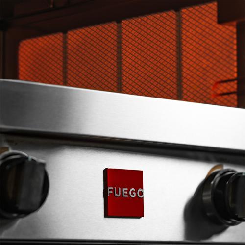 Fuego Grills 27 Inch Countertop Natural Gas Outdoor Pizza Oven