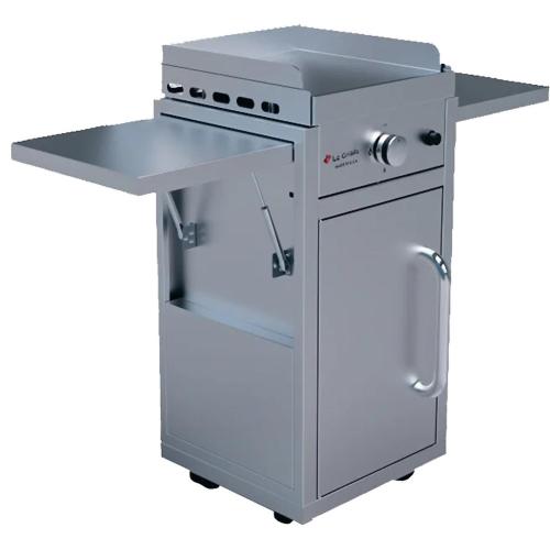 Le Griddle Wee 16 Inch 1 Burner Freestanding Propane Gas Commercial Style Flat Top Griddle