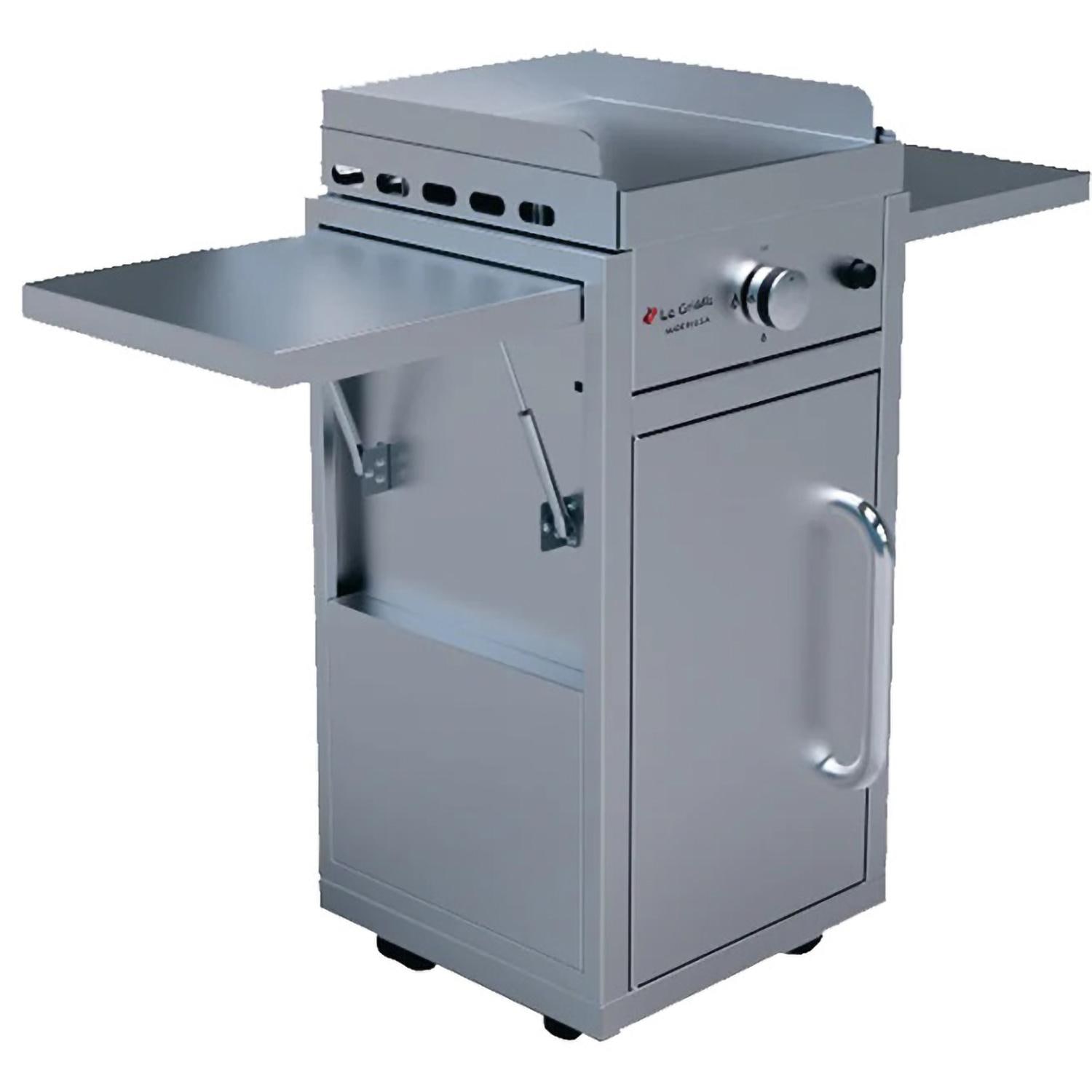 Le Griddle Wee 16 Inch 1 Burner Freestanding Propane Gas Commercial Style Flat Top Griddle