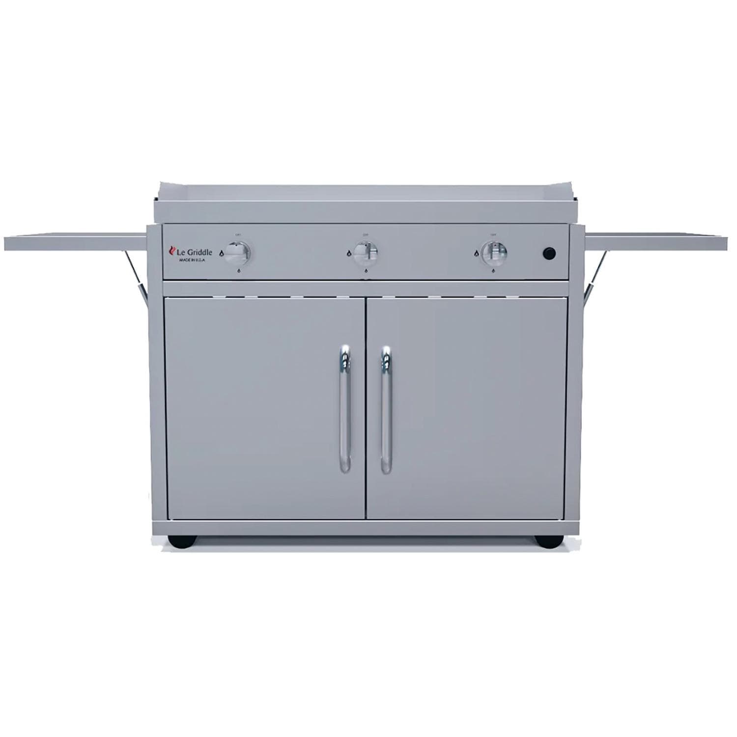 Le Griddle Big Texan 41 Inch 3 Burner Freestanding Propane Gas Commercial Style Flat Top Griddle