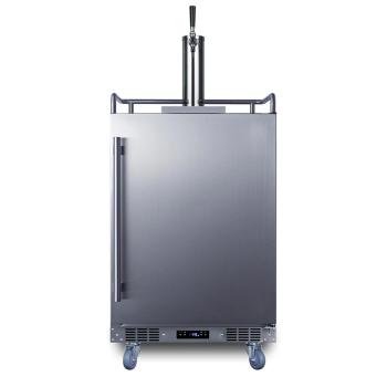 Summit Commercial outdoor single tap beer dispernser with wheels350