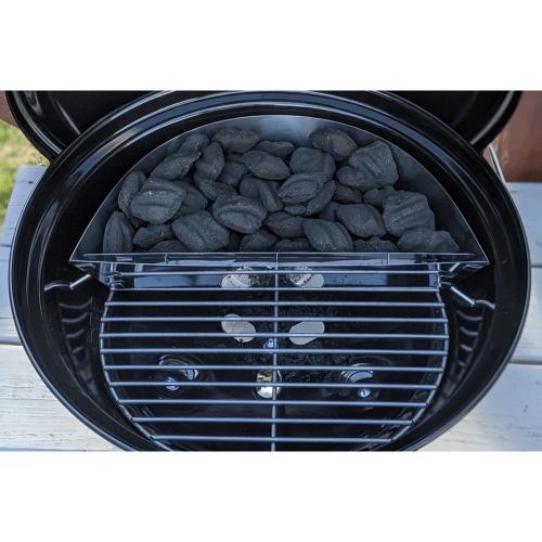 SNS Grills Slow N Sear Charcoal Baskets   Fits Weber 18 Inch Kettle Grills