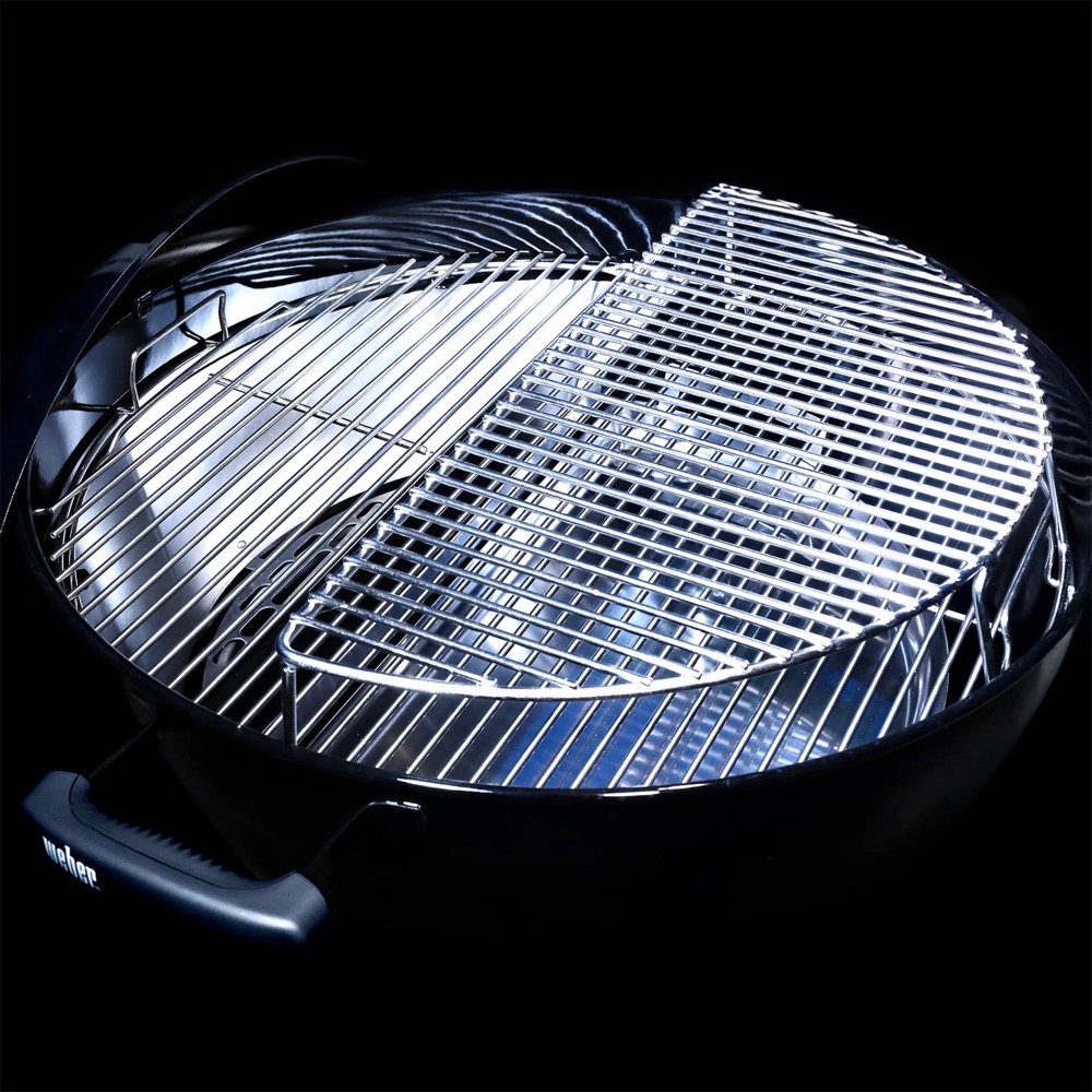 SNS Grills Elevated Cooking Grate   Fits Weber 26 Inch Kettle Grills
