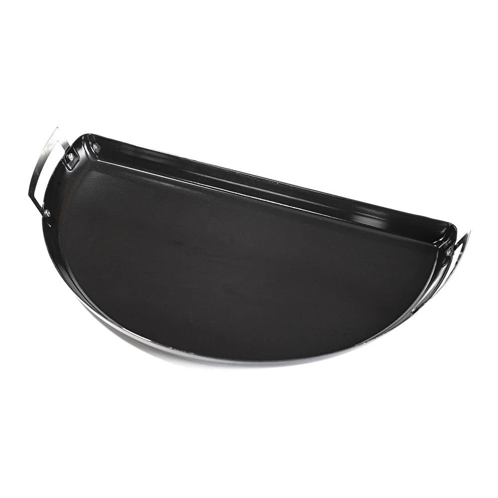 SNS Grills Drip N Roast Pan Porcelain   Fits Weber 22 Inch Kettle Grills