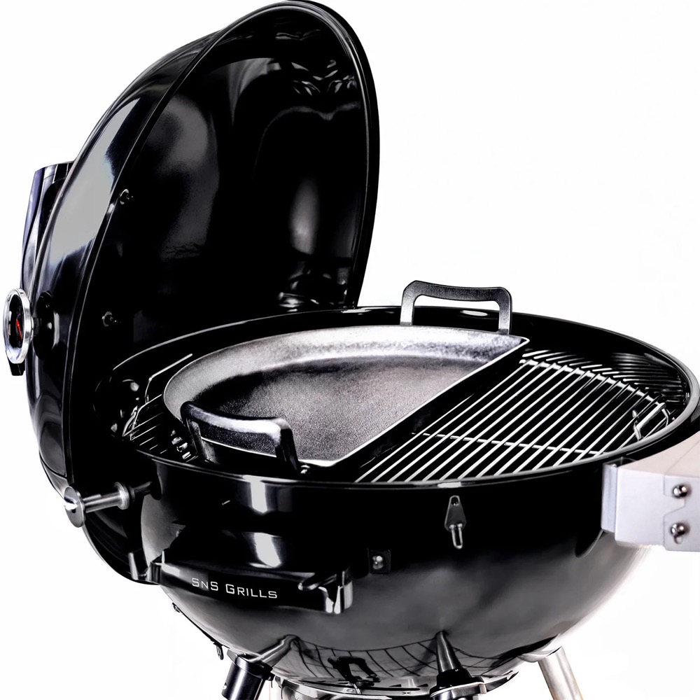 SNS Grills 22 Inch Cast Iron Drip N Griddle Pan