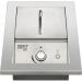 Napoleon Built In 700 Series 10000 BTU 10 Inch Drop In Natural Gas Infrared Single Side Burner with Stainless Steel Cover