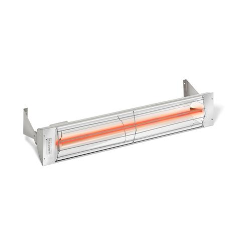 Infratech W Series 33 Inch 1500W Single Element Electric Infrated Patio Heater   120V   Biscuit