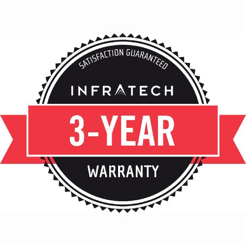 Infratech W Series 48 Inch 2600W Single Element Electric Infrated Patio Heater   480V   Almond