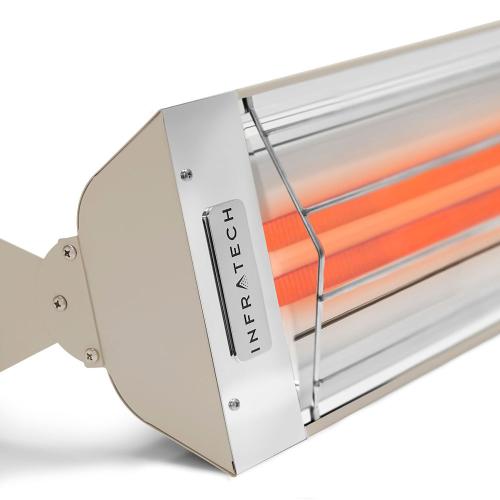 Infratech WD Series 33 Inch 3000W Dual Element Electric Infrated Patio Heater   208V   Biege