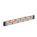 Infratech Traditional Motif Collection 48 Inch 2600W Single Element Electric Infrated Patio Heater   480V   Black