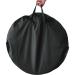 Fire Sense 22 Inch Folding Wood Burning Round Fire Pit   Black