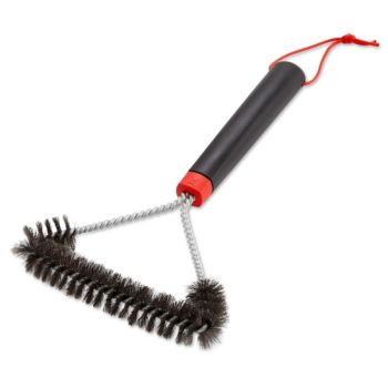 Weber Grills 12 Inch Three Sided Grill Brush 6277350