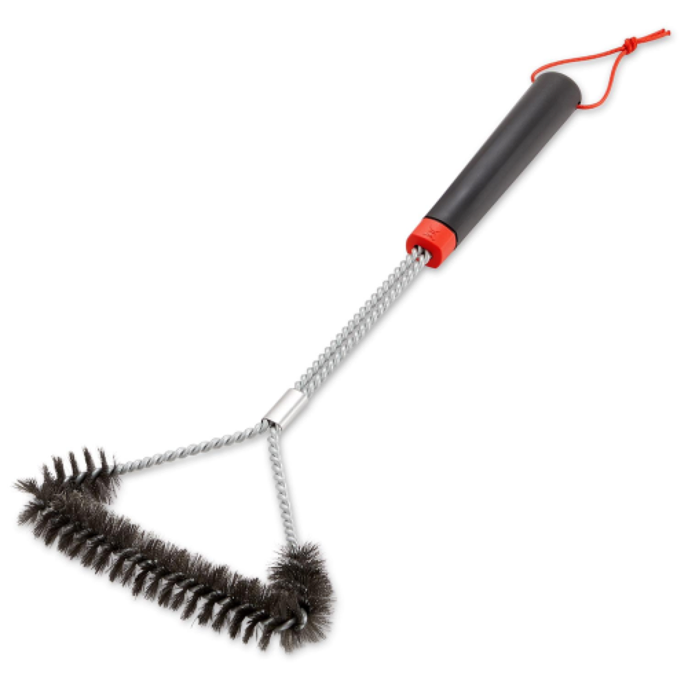 Weber Grills 18 Inch Three Sided Grill Brush