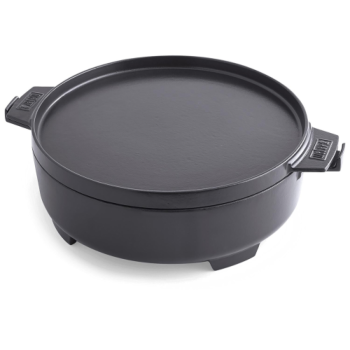 Weber Grills Dutch Oven Duo 7 25 Quart Cast Iron 8859350