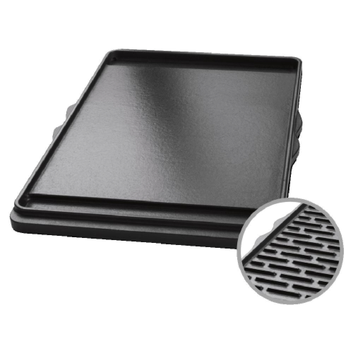 Weber Grills Porcelain Enameled Cast Iron Double Sided Griddle For SmokeFire  and  Spirit 300 Series Grills