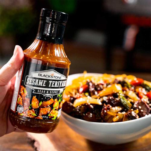 Blackstone Griddle Ready Sear  and  Serve   Sesame Teriyaki