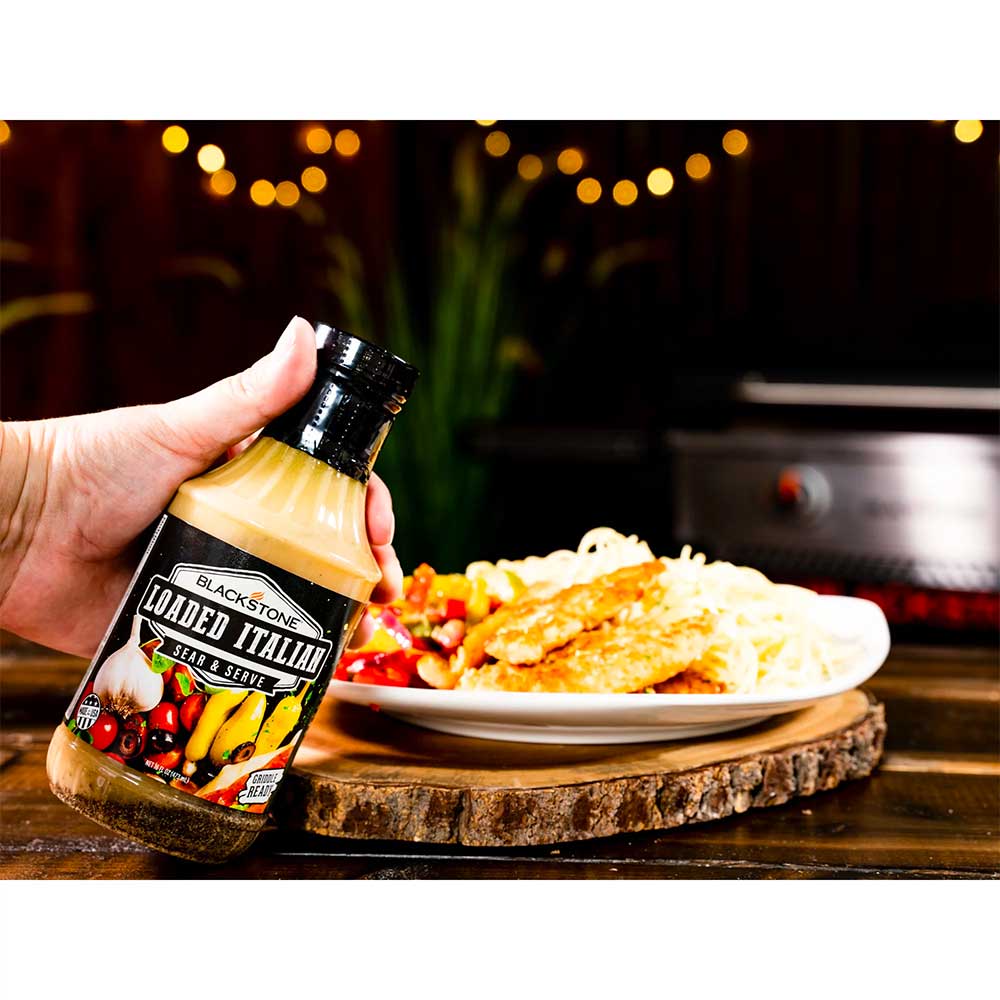 Blackstone Griddle Ready Sear  and  Serve   Loaded Italian