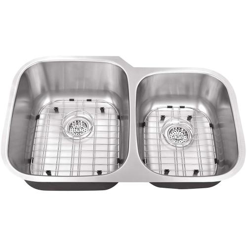 https://cdn.bbqgrills.com/images/products/808/IPT-Sinks-18-Gauge-32-Inch-x-20-Inch-60-40-Offset-Double-Bowl-Stainless-Steel-Undermount-Sink-M-108-Top-View-with-Grids(500).jpg