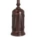 Patio Comfort Vintage 40000 BTU Propane Gas Infrared Portable Patio Heater   Antique Cast Bronze